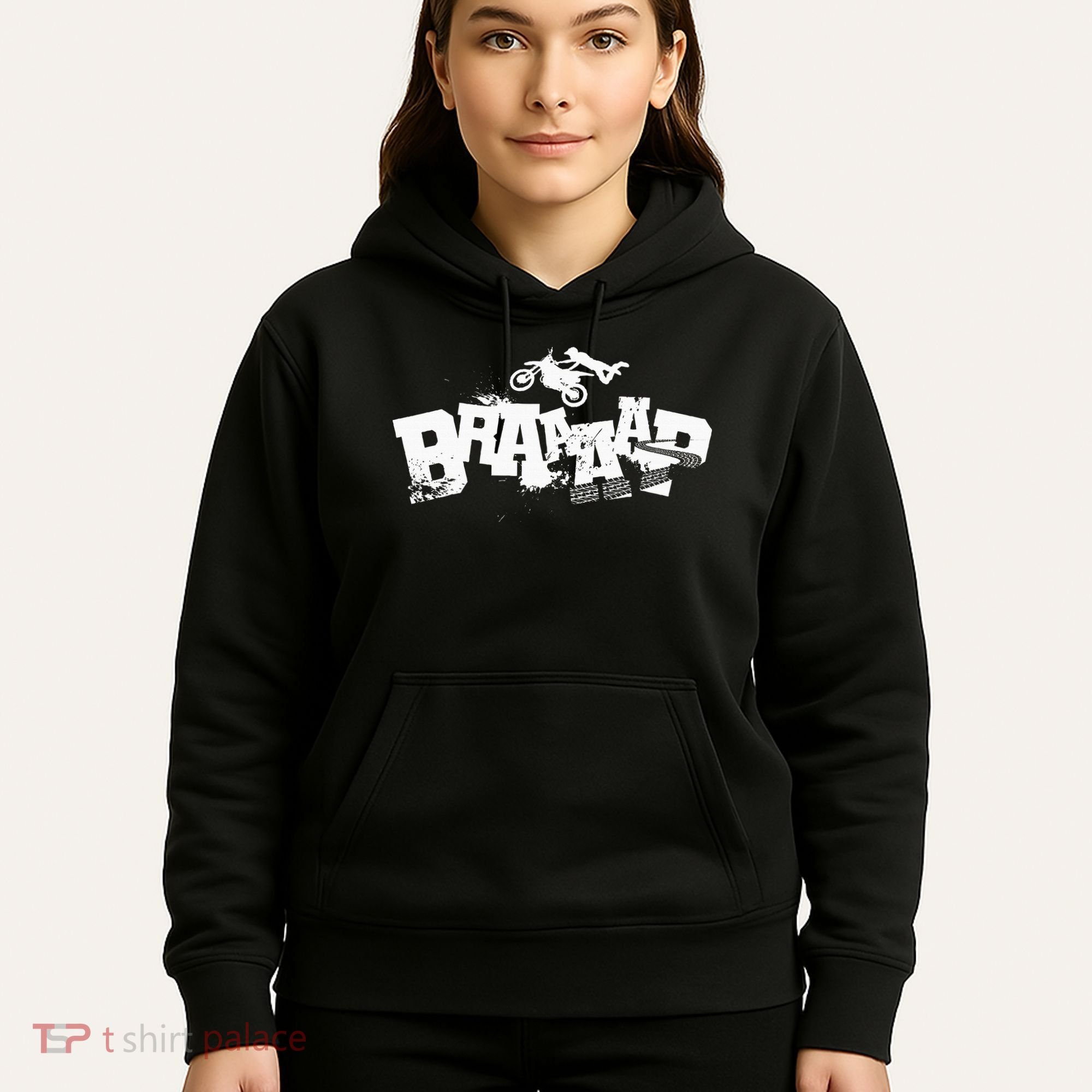 Braaap Dirt Biking Boy Dirt Bike Hoodie