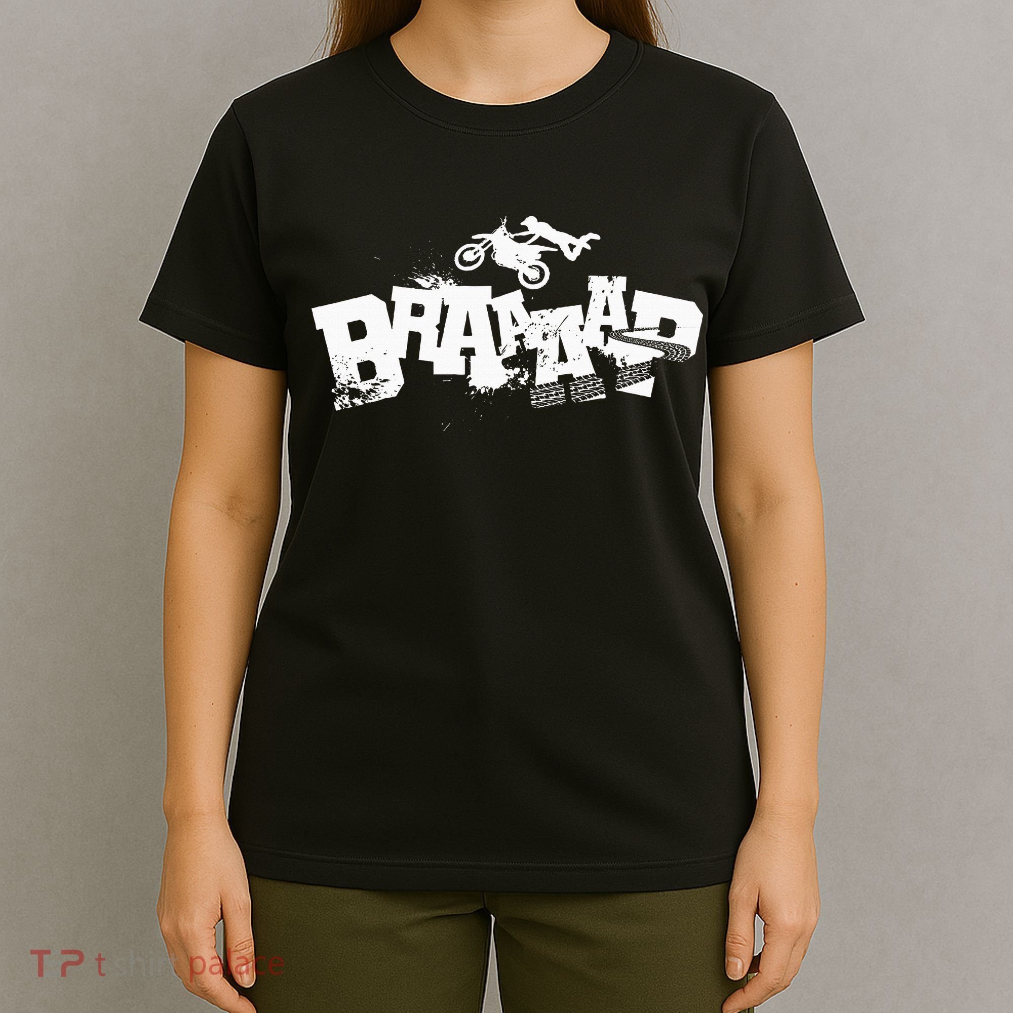 Braaap Dirt Biking Boy Dirt Bike T-Shirt
