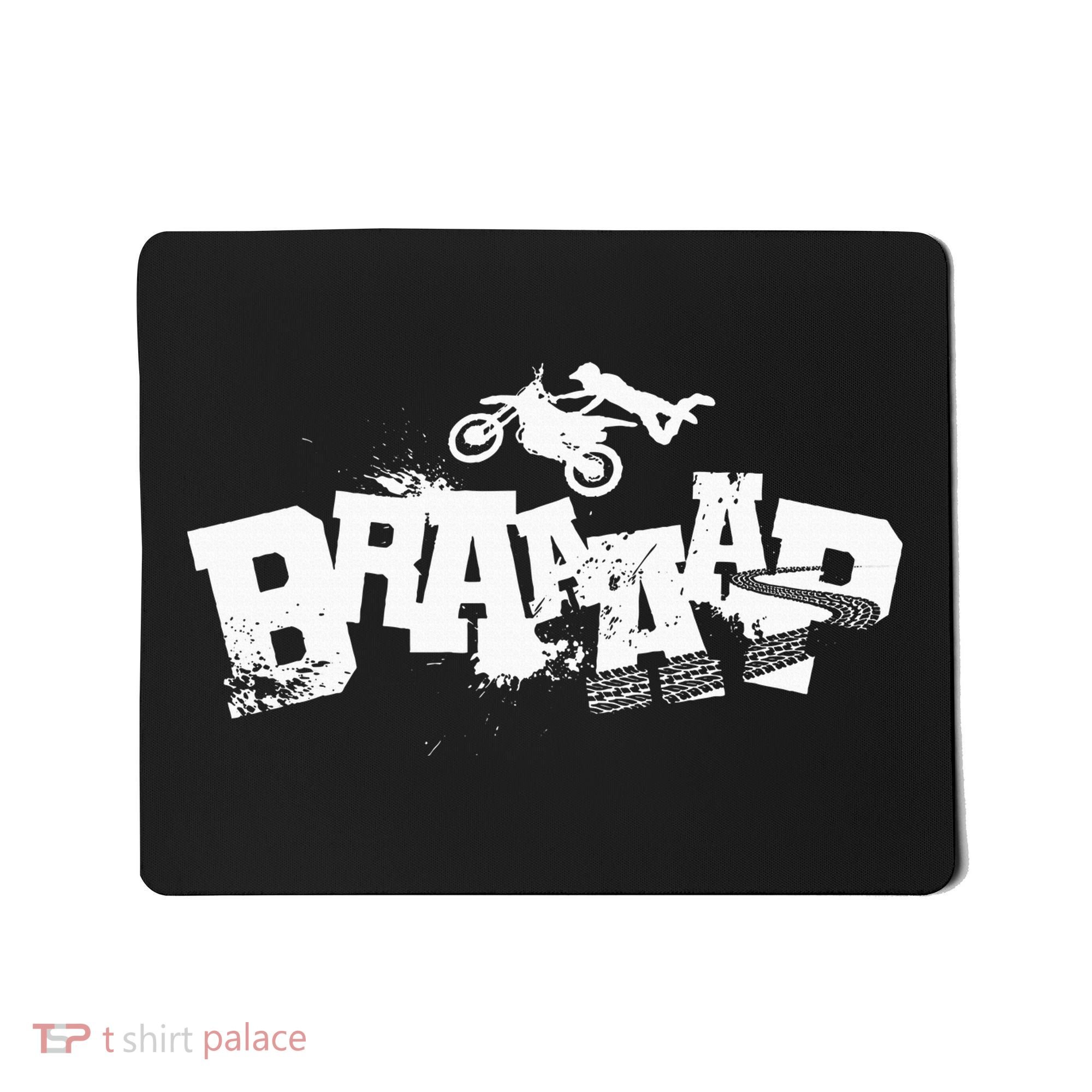 Braaap Dirt Biking Boy Dirt Bike Mousepad