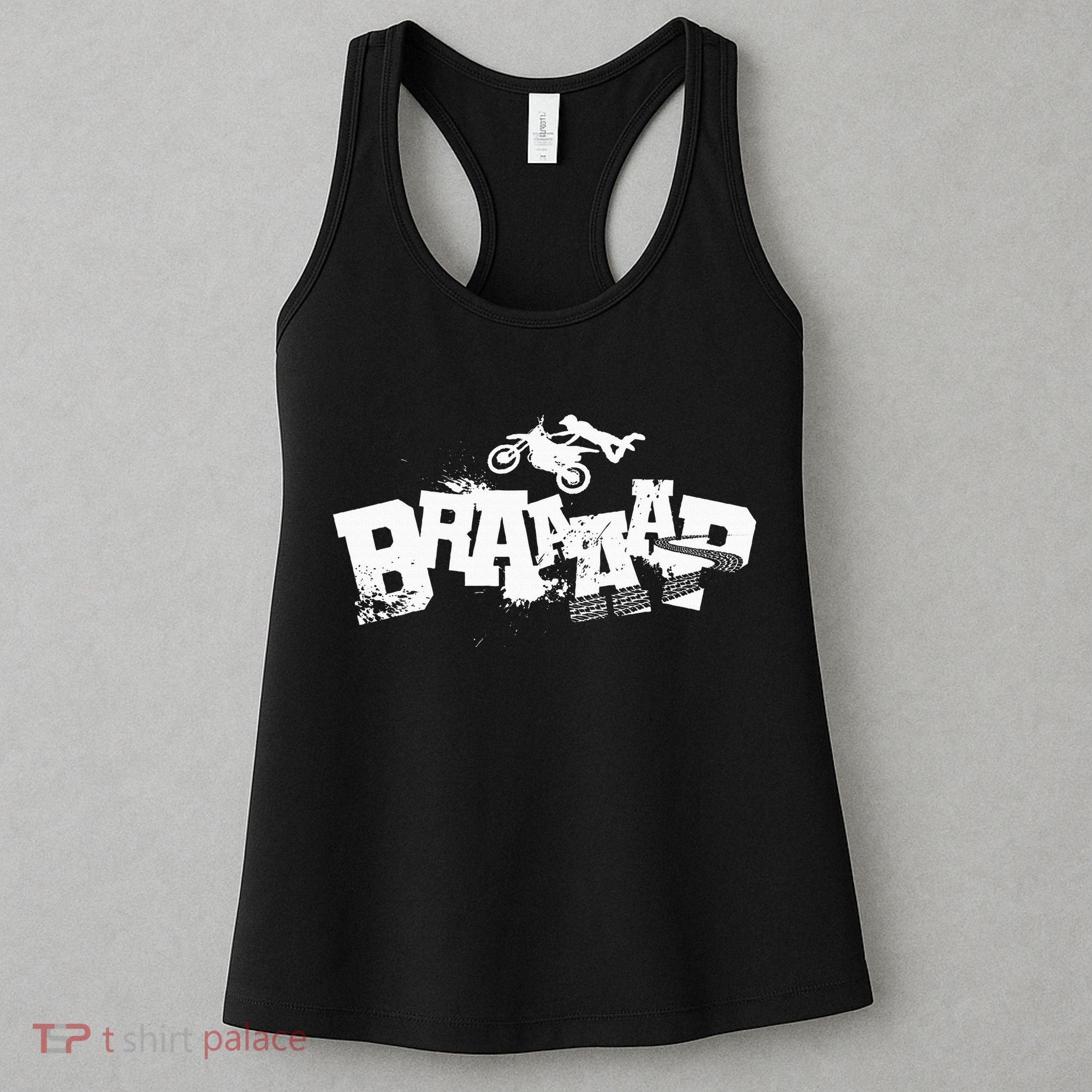 Braaap Dirt Biking Boy Dirt Bike Women's Tank Top