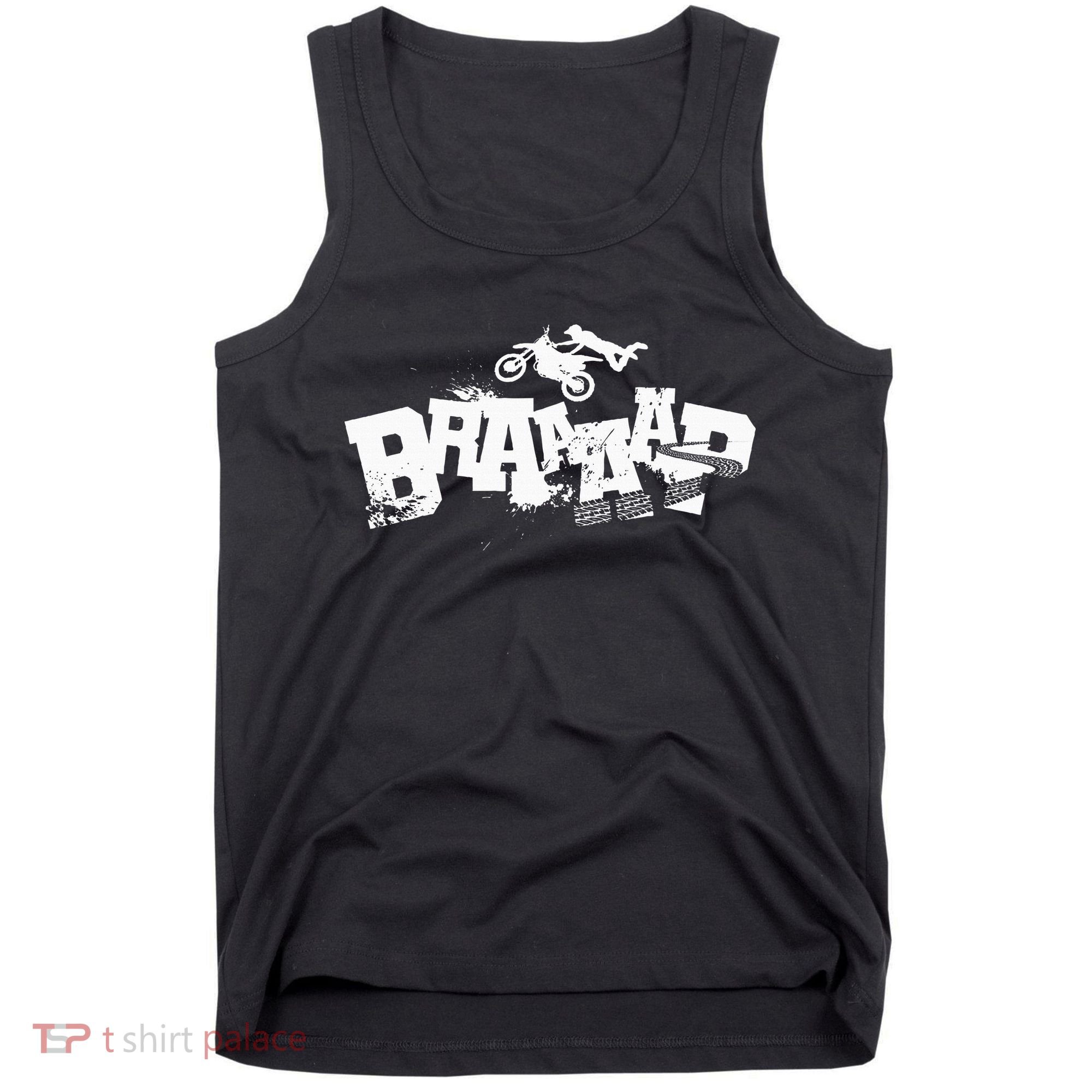 Braaap Dirt Biking Boy Dirt Bike Tank Top