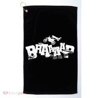 Braaap Dirt Biking Boy Dirt Bike Golf Towel thumb 0