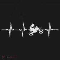 Boredkoalas Dirt Bike Heartbeat Pulse Motocross Motorcycle Racing Gift Polo thumb 3