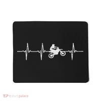 Boredkoalas Dirt Bike Heartbeat Pulse Motocross Motorcycle Racing Gift Mousepad thumb 0