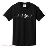 Boredkoalas Dirt Bike Heartbeat Pulse Motocross Motorcycle Racing Gift Kids T-Shirt thumb 0