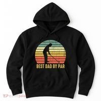 Best Dad By Par Disc Golf Golfer Player Funny Father's Day Hoodie thumb 0