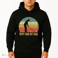 Best Dad By Par Disc Golf Golfer Player Funny Father's Day Hoodie thumb 2