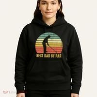 Best Dad By Par Disc Golf Golfer Player Funny Father's Day Hoodie thumb 5