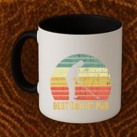 Best Dad By Par Disc Golf Golfer Player Funny Father's Day Coffee Mug thumb 2