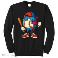 Baseball Drip Boy Ice Cream Drip Sport Game Day  Sweatshirt thumb 0