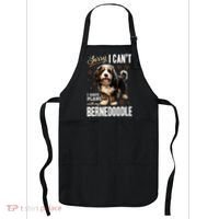 Bernedoodle Dog Breed Pet Sorry, I Can´t I Have Plans Apron thumb 0