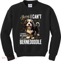 Bernedoodle Dog Breed Pet Sorry, I Can´t I Have Plans Kids Sweatshirt thumb 0