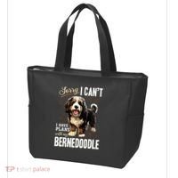 Bernedoodle Dog Breed Pet Sorry, I Can´t I Have Plans Tote Bag thumb 3