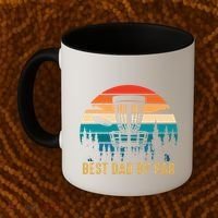 Best Dad By Par Funny Disc Golfing Dad Meaningful Gift Coffee Mug thumb 2