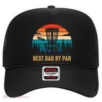 Best Dad By Par Funny Disc Golfing Dad Meaningful Gift Hat thumb 0