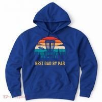 Best Dad By Par Funny Disc Golfing Dad Meaningful Gift Hoodie thumb 0