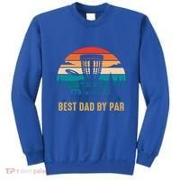 Best Dad By Par Funny Disc Golfing Dad Meaningful Gift Sweatshirt thumb 0
