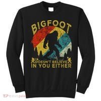 Bigfoot Doesn't Believe In You Either Sweatshirt thumb 0