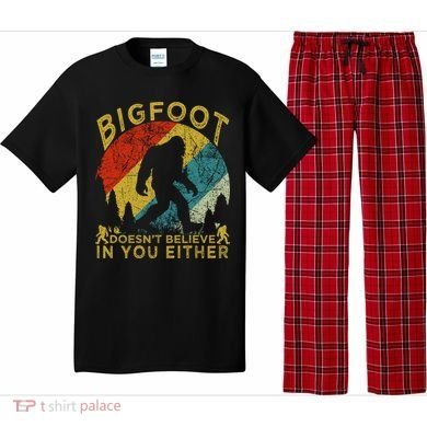 Bigfoot Doesn't Believe In You Either Pajama Set
