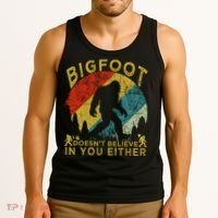 Bigfoot Doesn't Believe In You Either Tank Top thumb 3