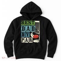 Best Dad By Par Funny Disc Golf Player Flying Disc Golfer Hoodie thumb 0