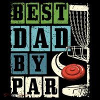 Best Dad By Par Funny Disc Golf Player Flying Disc Golfer Apron thumb 3