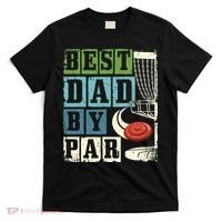 Best Dad By Par Funny Disc Golf Player Flying Disc Golfer T-Shirt thumb 0