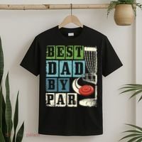 Best Dad By Par Funny Disc Golf Player Flying Disc Golfer T-Shirt thumb 2