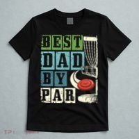 Best Dad By Par Funny Disc Golf Player Flying Disc Golfer T-Shirt thumb 5
