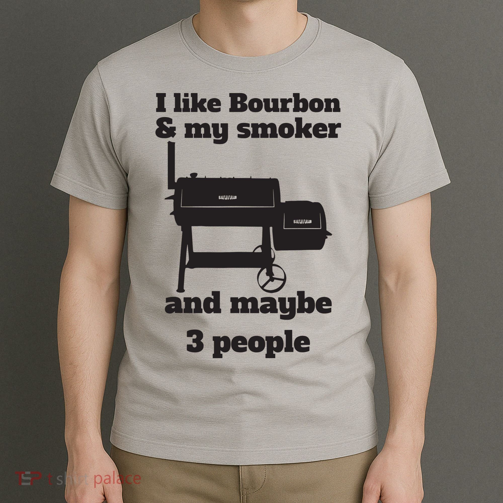 Best Dad BBQ Smoker Grill Lover Bourbon Whiskey T-Shirt