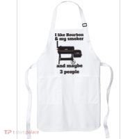 Best Dad BBQ Smoker Grill Lover Bourbon Whiskey Apron thumb 0