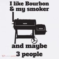 Best Dad BBQ Smoker Grill Lover Bourbon Whiskey Button thumb 1