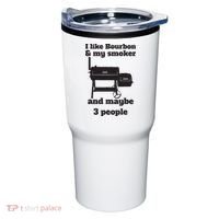 Best Dad BBQ Smoker Grill Lover Bourbon Whiskey Tumbler thumb 0