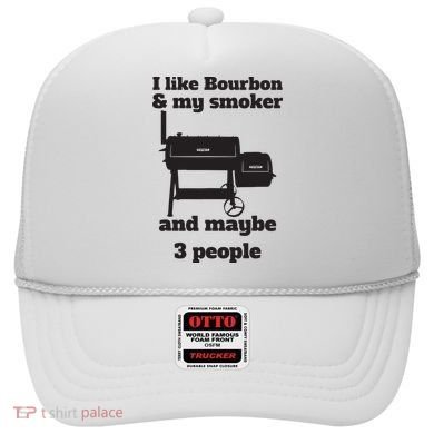 Best Dad BBQ Smoker Grill Lover Bourbon Whiskey Hat