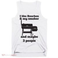 Best Dad BBQ Smoker Grill Lover Bourbon Whiskey Tank Top thumb 0