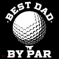 Best Dad By Par Gift Funny Golf Player Father's Day Gift Bucket Hat thumb 4
