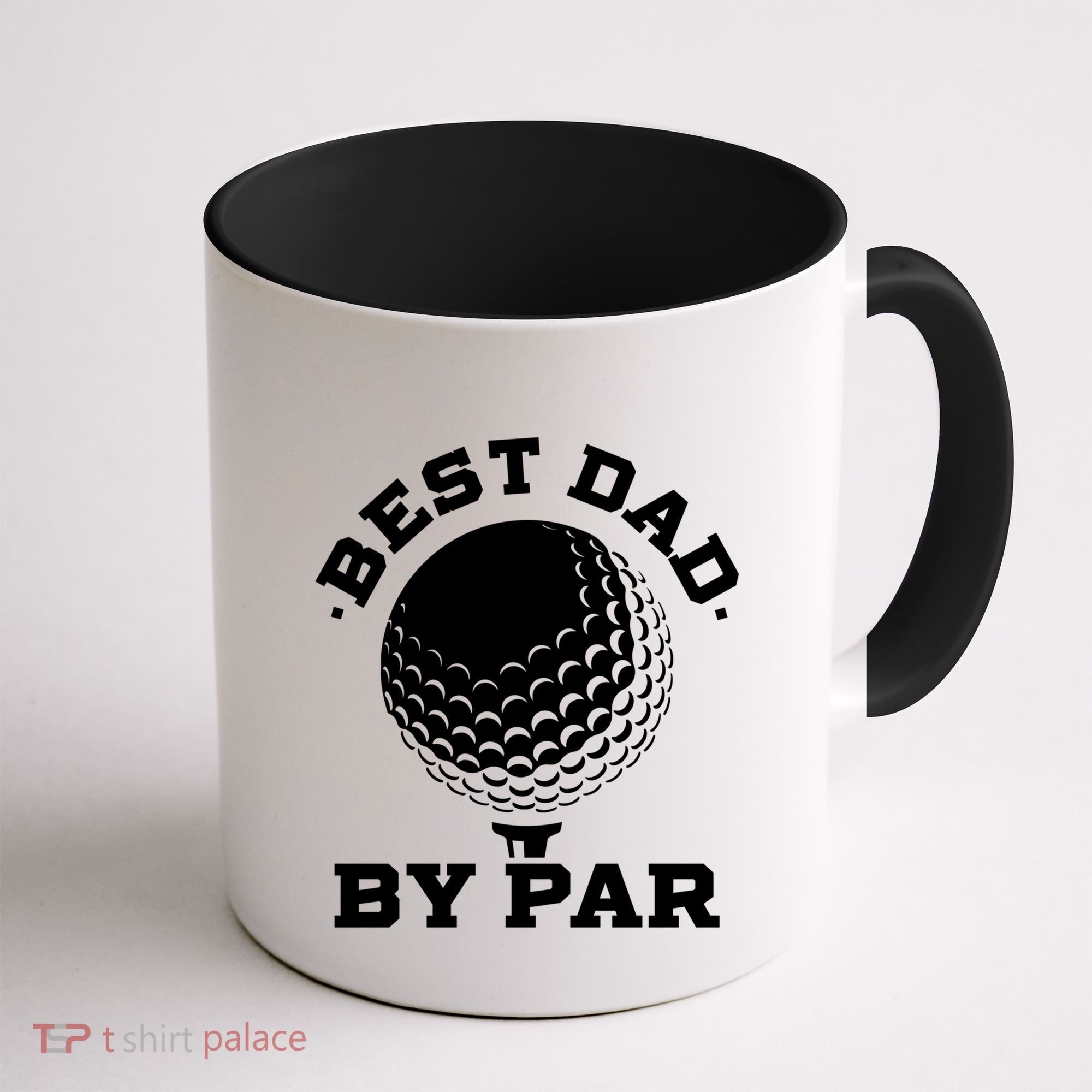 Best Dad By Par Gift Funny Golf Player Father's Day Gift Coffee Mug