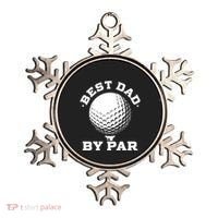 Best Dad By Par Gift Funny Golf Player Father's Day Gift Ornament thumb 0