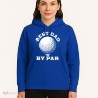 Best Dad By Par Gift Funny Golf Player Father's Day Gift Hoodie thumb 5