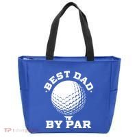 Best Dad By Par Gift Funny Golf Player Father's Day Gift Tote Bag thumb 0