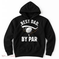 Best Dad by Par Funny Golf Player Father's Day Hoodie thumb 0