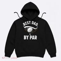Best Dad by Par Funny Golf Player Father's Day Hoodie thumb 0