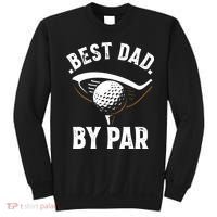 Best Dad by Par Funny Golf Player Father's Day Sweatshirt thumb 0