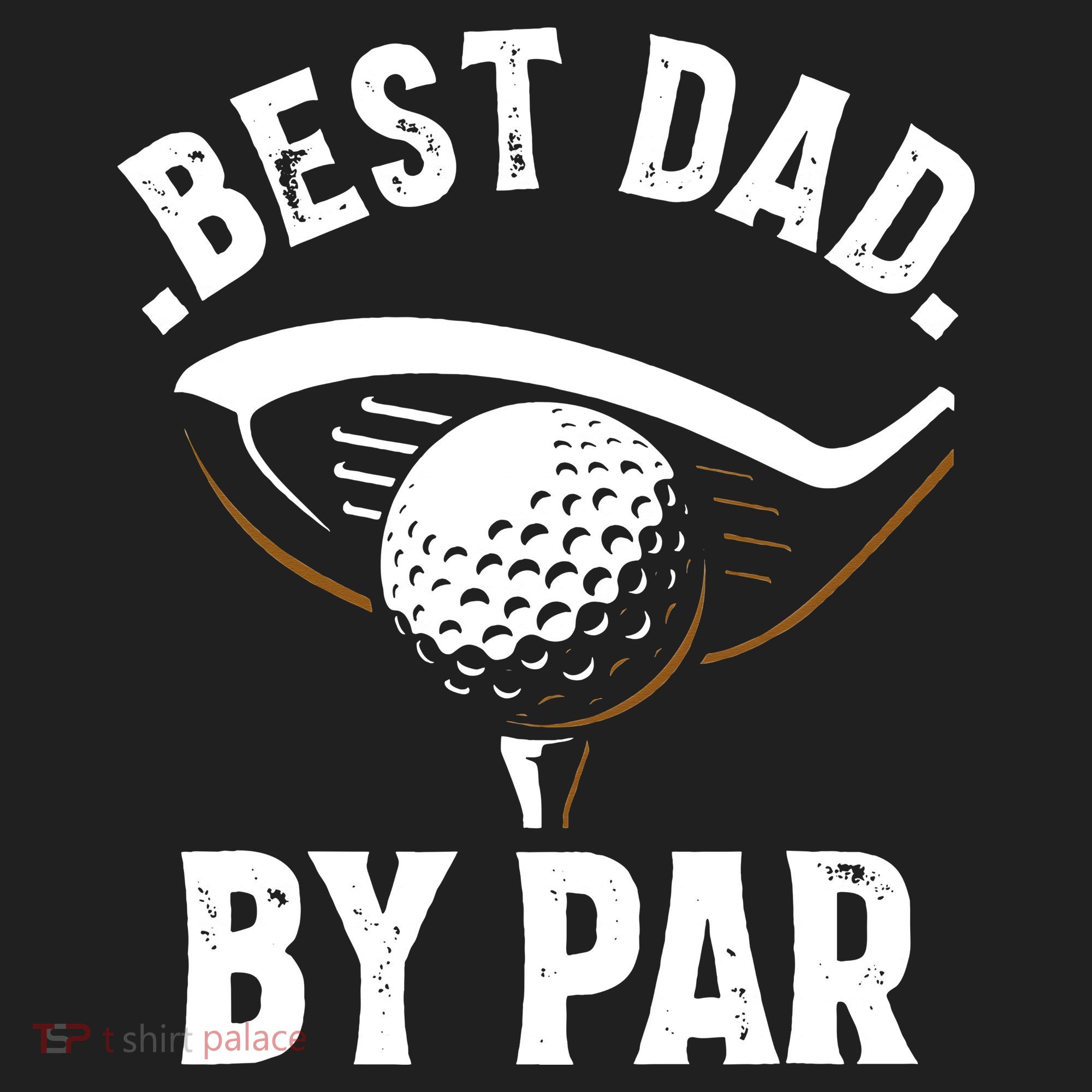 Best Dad by Par Funny Golf Player Father's Day Beanie