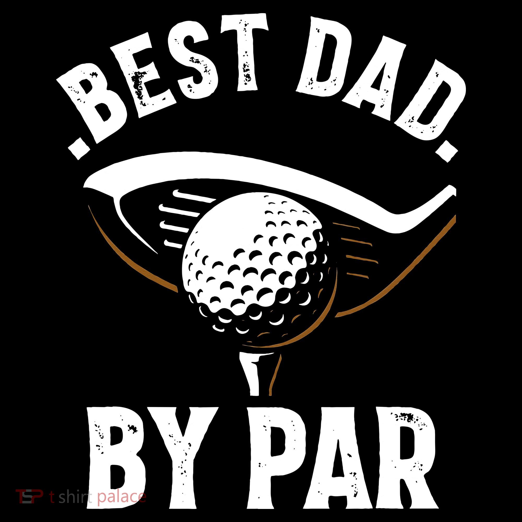 Best Dad by Par Funny Golf Player Father's Day Mousepad