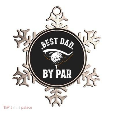 Best Dad by Par Funny Golf Player Father's Day Ornament