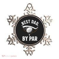 Best Dad by Par Funny Golf Player Father's Day Ornament thumb 0