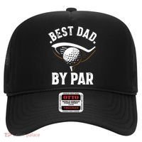 Best Dad by Par Funny Golf Player Father's Day Hat thumb 0