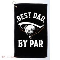 Best Dad by Par Funny Golf Player Father's Day Golf Towel thumb 0