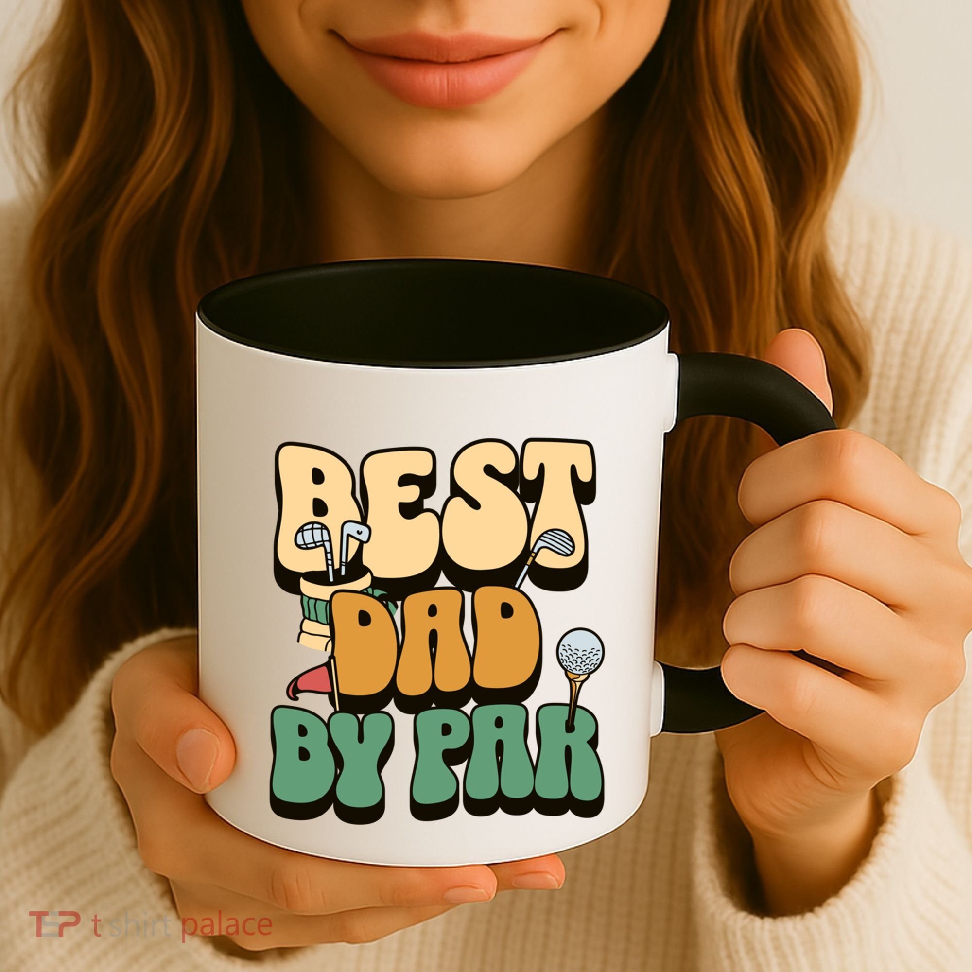 Best Dad By Par Golf FatherS Day Birthday Gift Coffee Mug